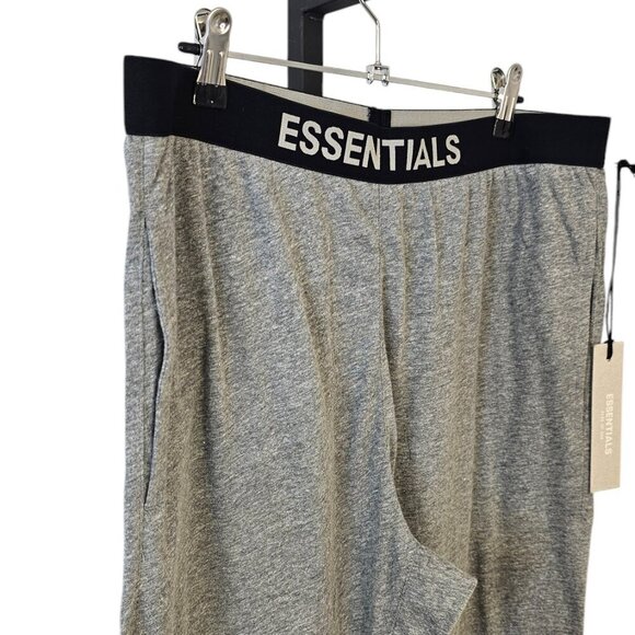 Essentials Fear of God Men's Lounge Pants - Gray, Casual Sleepwear, Size L - Picture 10 of 10